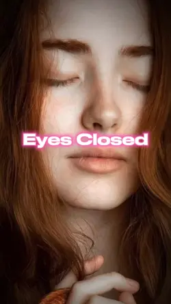eyes closed