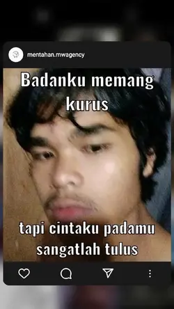 badanku memang kurus