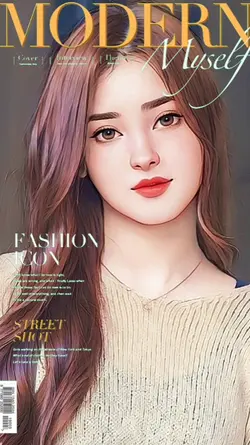 trend cover majalah