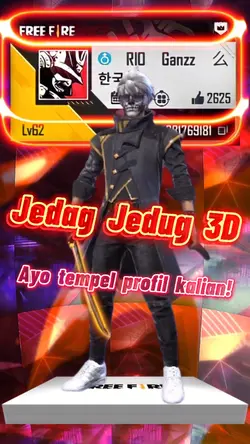 jedagjedug 3D profil