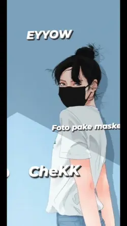 foto pakai masker