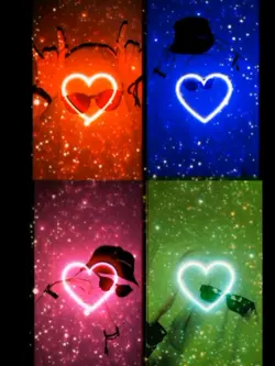 neon overlay