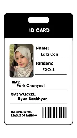 ID CARD KPOP TREND