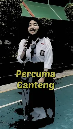 percuma ganteng tpi