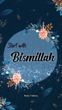 start with Bismillah