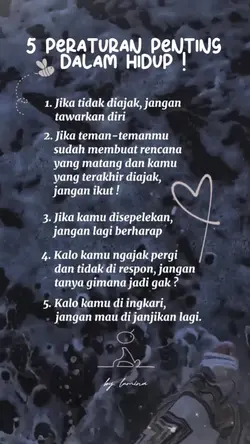 Peraturan penting