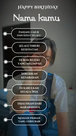 Ucapan ultah keren