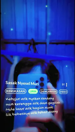 Sasak nyesel muri