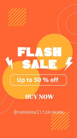 Flash sale