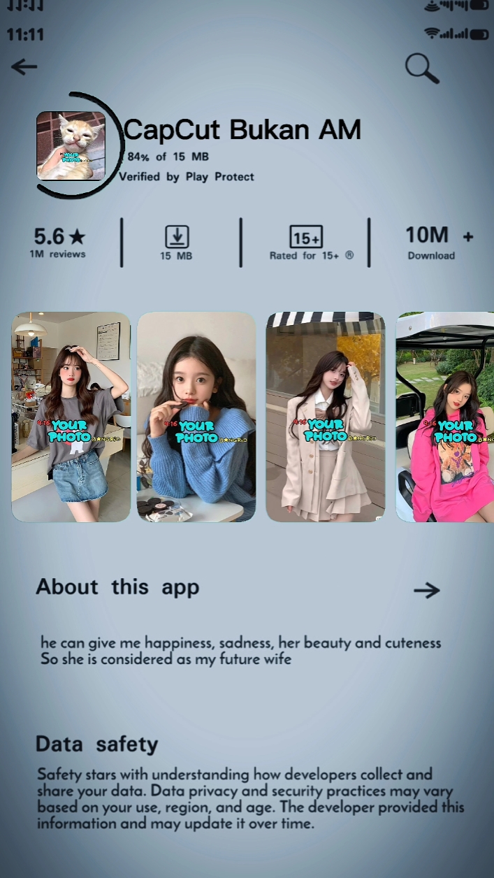 capcut template cover