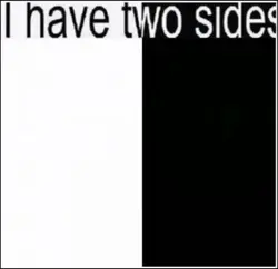i have two side