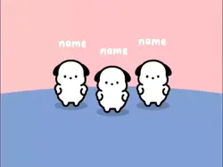 cute trio