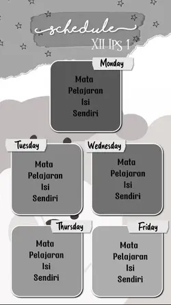 Jadwal Pelajaran