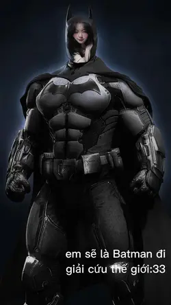 Ghép ảnh Batman 