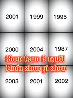 Show team cực đỉnh