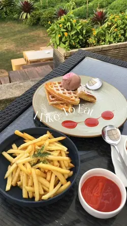 I like to eat