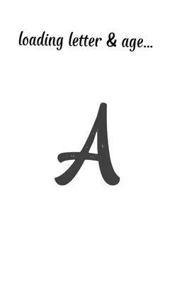 age & letter