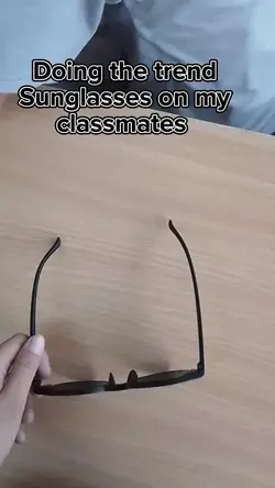 Sunglasses trend