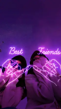 best friend neon