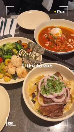 I like to eat