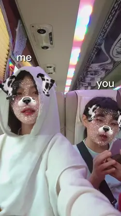 you and me