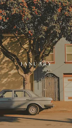 januari aesthetic