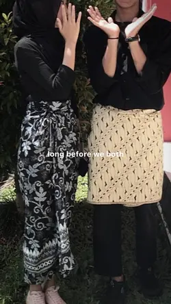 long before we both