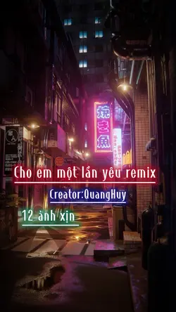 Cho em một lần yêu