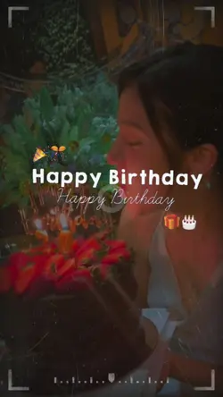 Happy birthday 