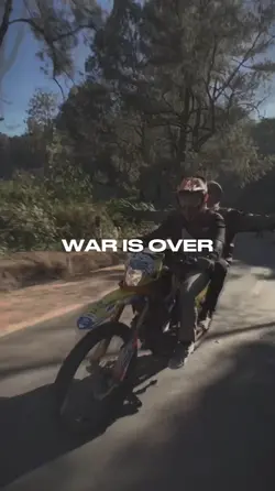 WAR IS OVER