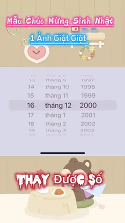 MẪU HAPPY BIRTHDAY 🥳