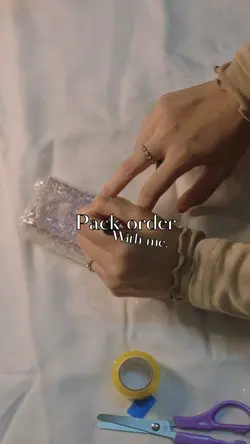 Pack order with me