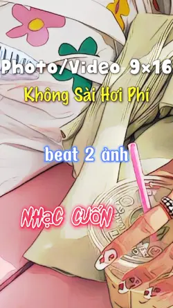 mẫu beat 2 ảnh