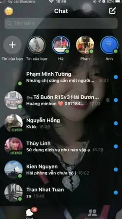 khoe tin nhắn mét