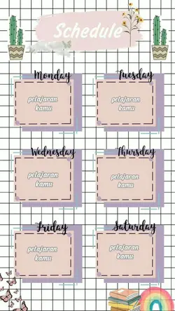 SCHEDULE
