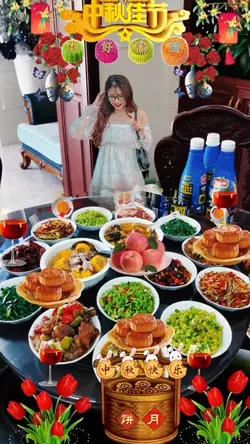 ăn tiệc trung thu
