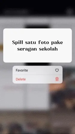 Spill satu foto pake