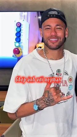 Ghép ảnh với neymar