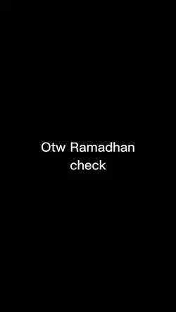 Otw Ramadhan 