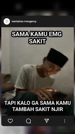 sama kamu emg sakit