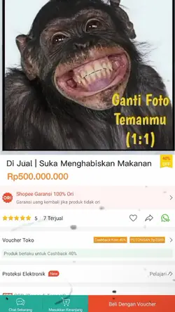 prank jual teman