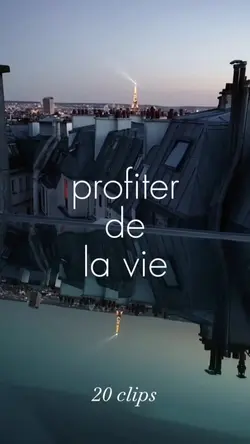 profiter de la vie