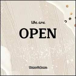 We are Open 1:1