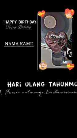 hari ulang tahunmu