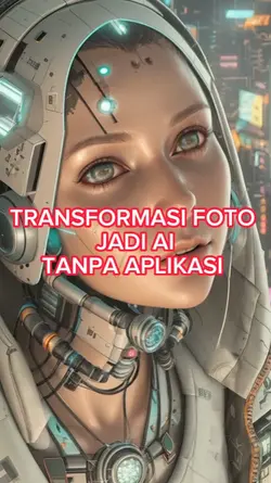 merubah foto jadi AI