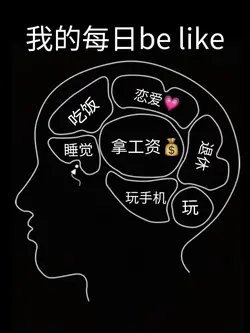 我的每日be like：