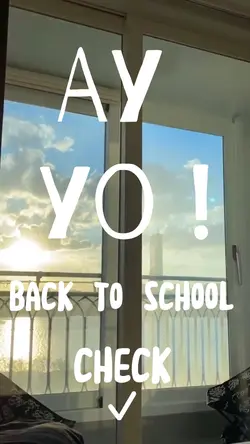back to school 🎒📋