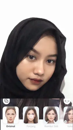 tren efek rambut 
