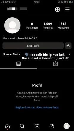 BIO INSTAGRAM