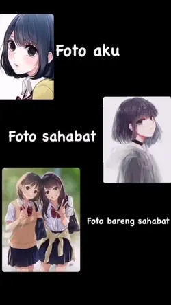 Foto bareng sahabat 